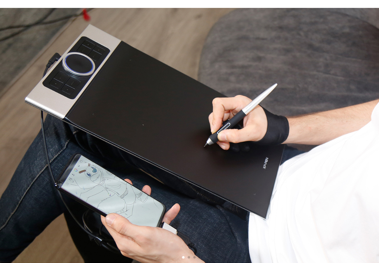 XPPEN Deco Pro Small Graphics Drawing Tablet Ultrathin Digital Pen